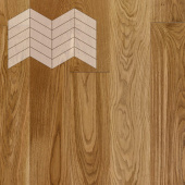Паркет Елка Французская Lab Arte Chevron Дуб Натур лак 400/337х110х14/3/60°