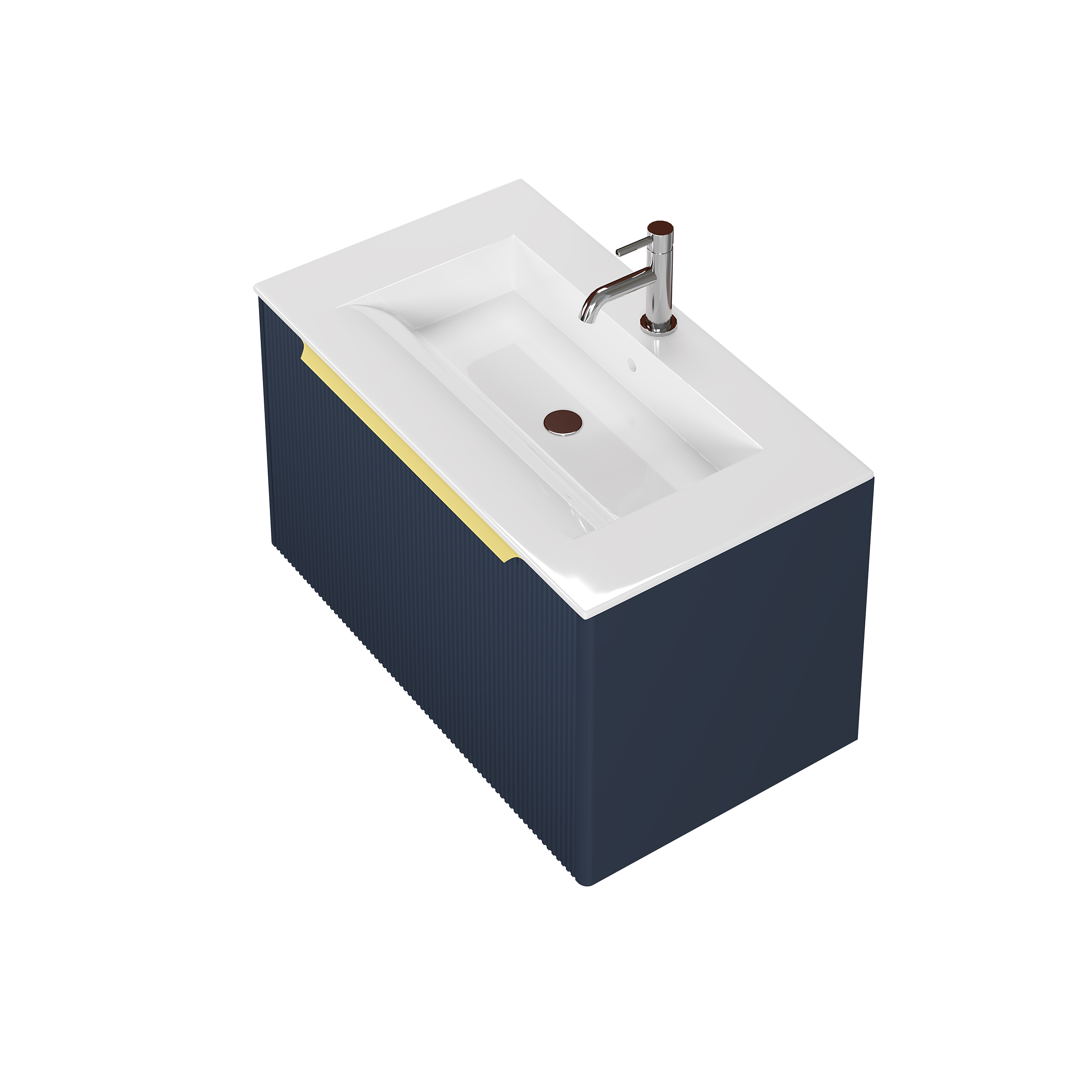 Профиль-ручка Creto Luna 60 см 27.600.9L золото матовое