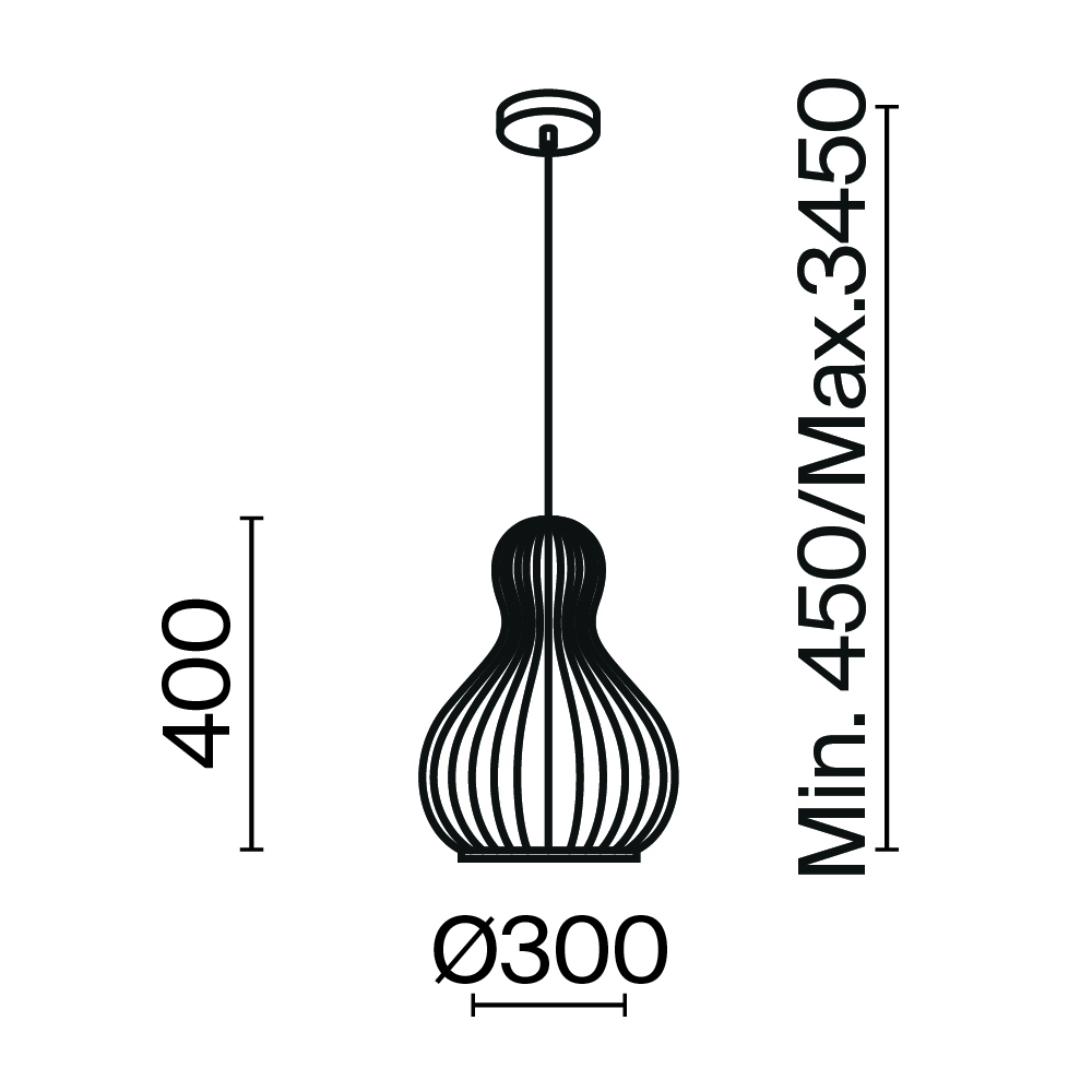Подвесной светильник Maytoni MOD192PL-01W1