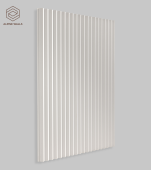 Стеновые Панели Alpine Walls LineArt ECO6103 Белый