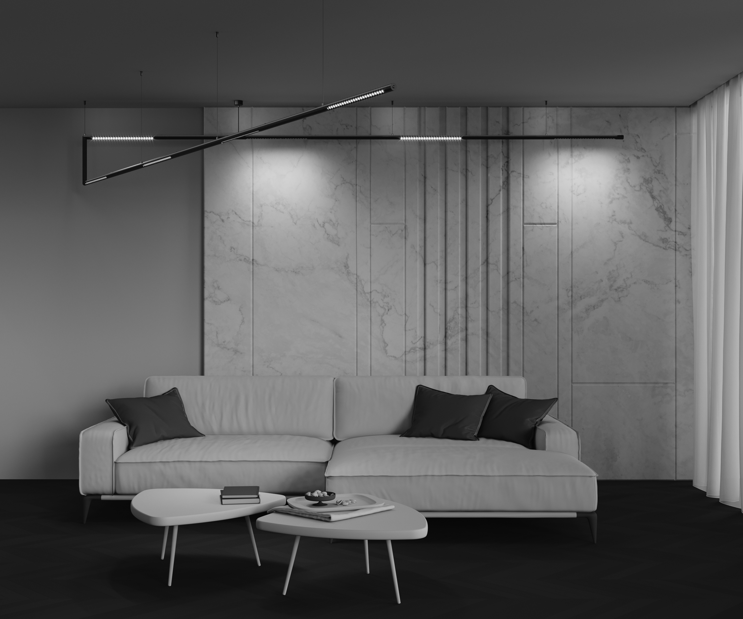 Светильник Technical C149CL-L500-12W3K-B