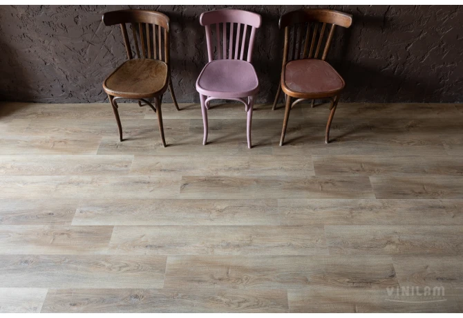 ПВХ плитка VINILAM Glue Дуб Амберг (Rich) 15783 Glue