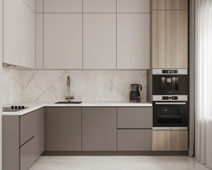 Керамогранит Buono Ceramica Soft Silver Concrete Matt SOHS4704M