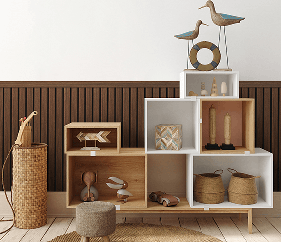 Декоративная рейка HIWOOD B40 BR396