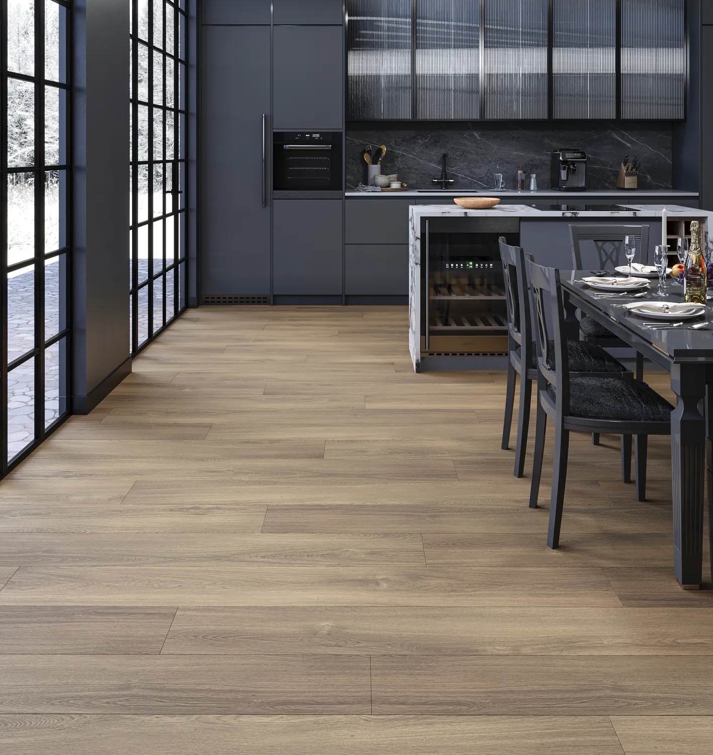 SPC ламинат My Step Аква (Aqua) Long Matt Класс MSA94