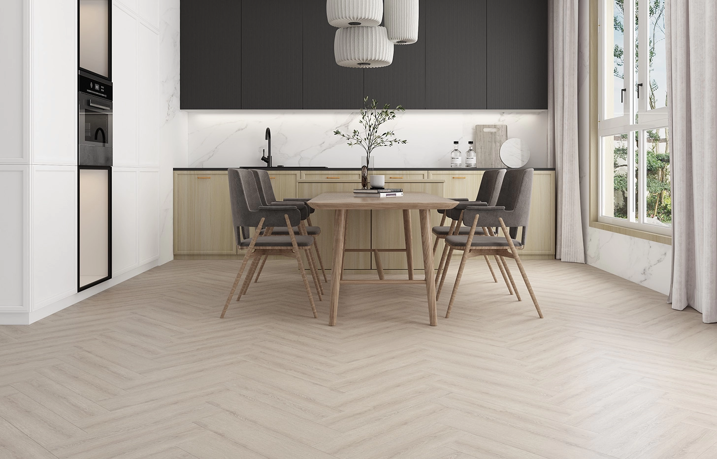 SPC Ламинат Stone Floor MSPC Дуб Брукфилд