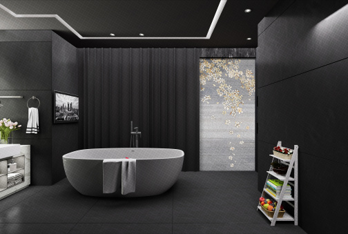 Керамогранит Декоративное панно MDetails White Spring (набор из 4шт. 60x120) 120x240
