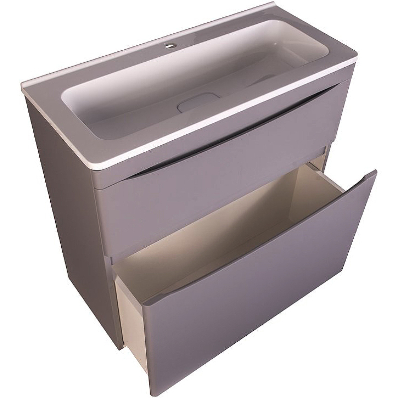 Тумба напольная Creto Oro 90 см 24-ST90-GR серый люкс