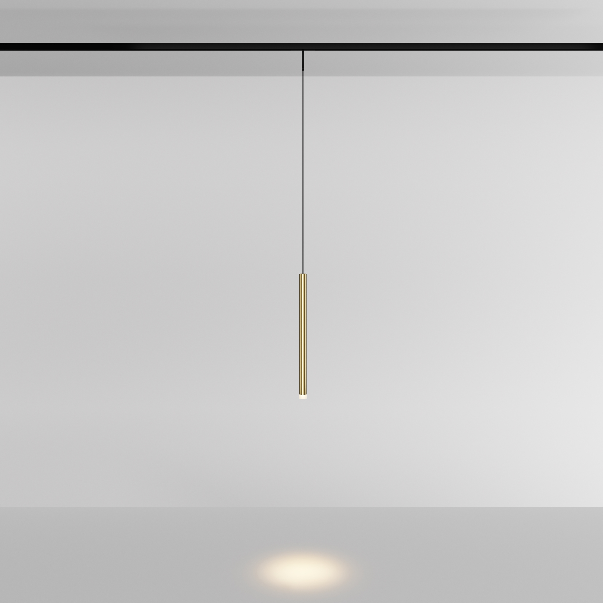 Трековый подвесной светильник Technical TR191-1-3W4K-M-BBS