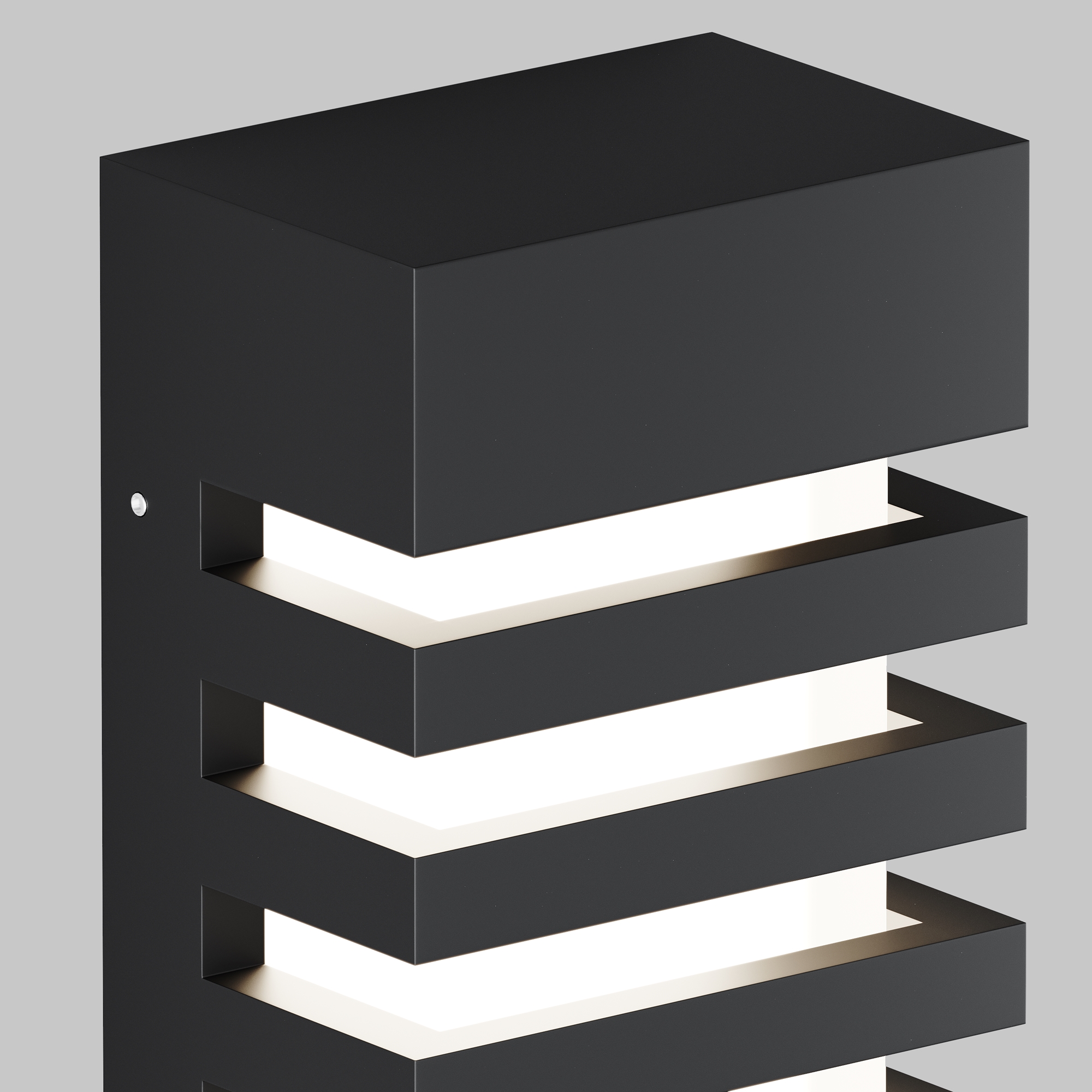 Настенный светильник (бра) Outdoor O034WL-01B