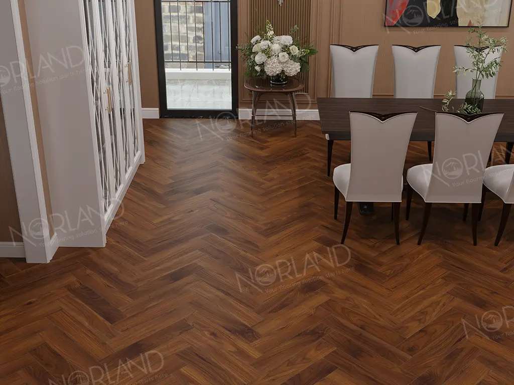 Ламинат Norland Herringbone Elegant Орех Кипр LF303-19