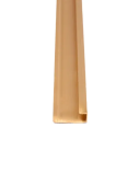 FM-02 Финишный молдинг (алюминий) ЗОЛОТО  2950*20*6mm