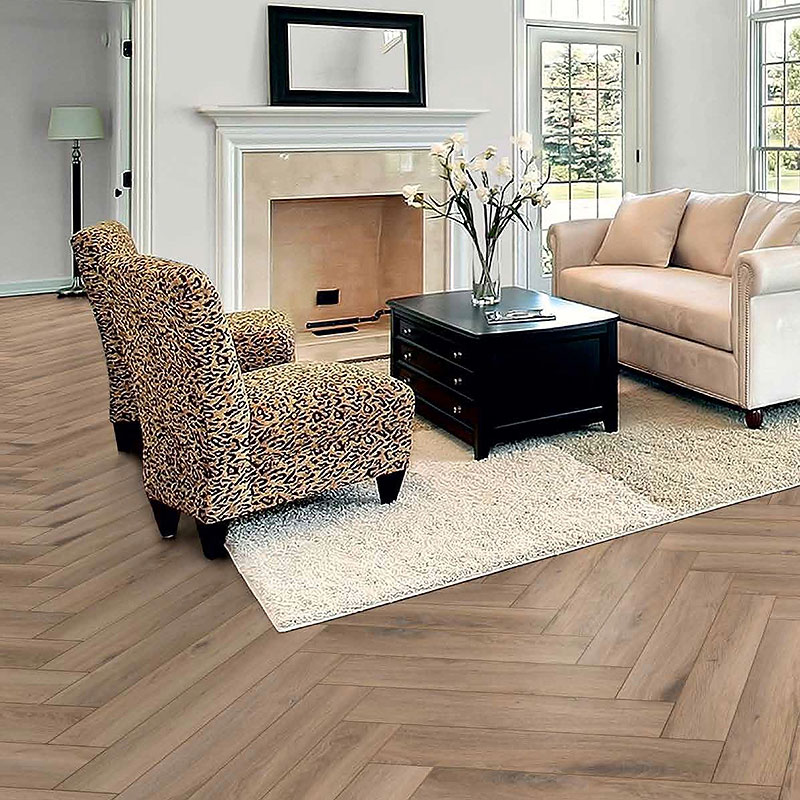 Ламинат Kronotex Herringbone V4 8 D3766AB Metz Oak