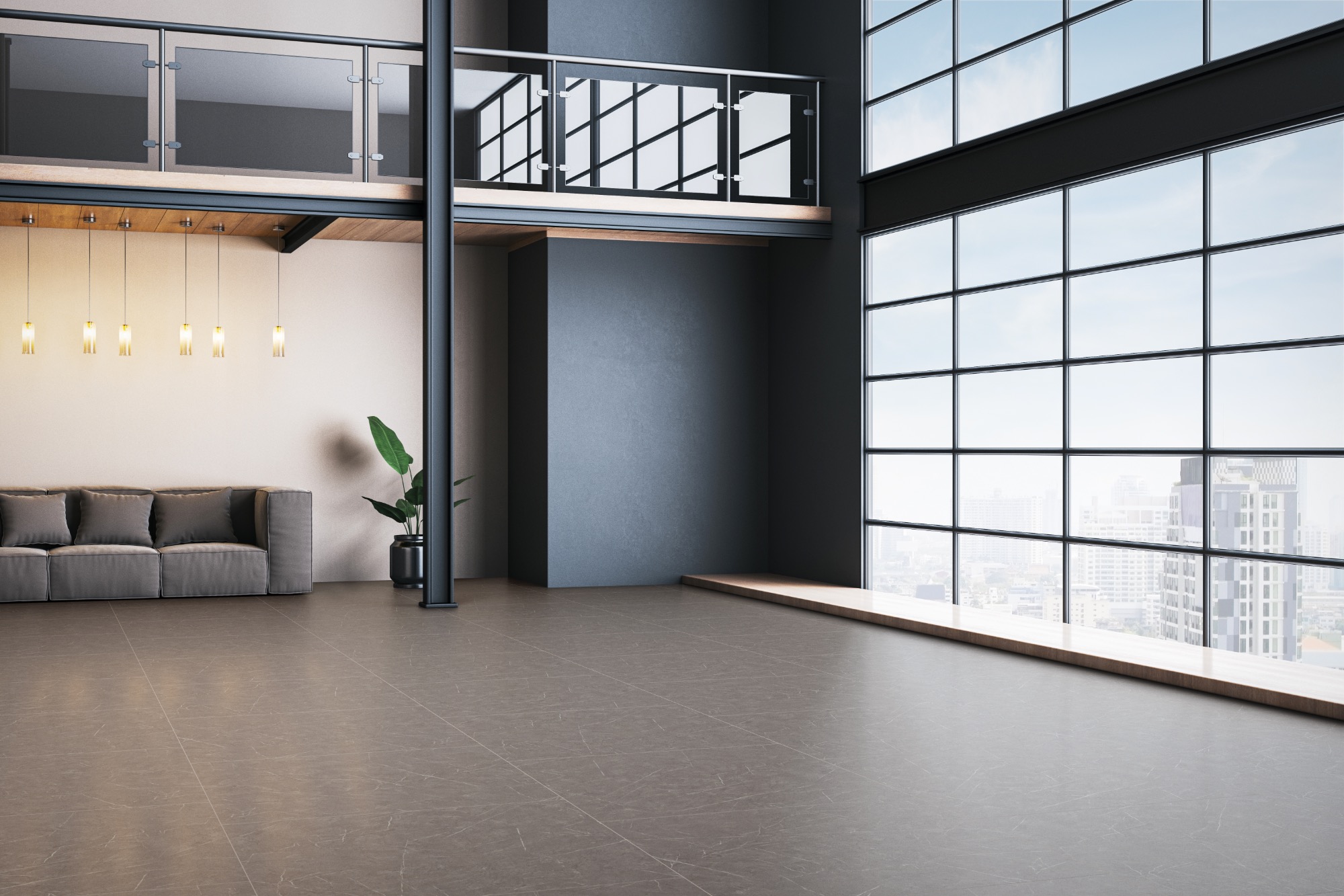 Кварц виниловый ламинат Aquafloor STONE  XXL Glue AF5005MSXL Glue