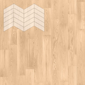 Паркет Елка Французская Lab Arte Chevron Дуб Рустик Блонд лак 400/337х110х14/3/60°