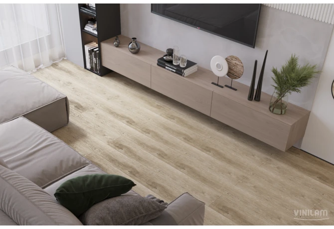 ПВХ плитка VINILAM Glue 8857 Дуб Кассель Glue