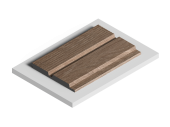 Стеновые Панели HiWood LV123 BR416