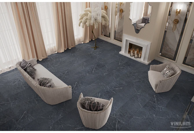 ПВХ плитка CERAMO VINILAM Glue 2,5 мм 91909 Ионический Мрамор Glue