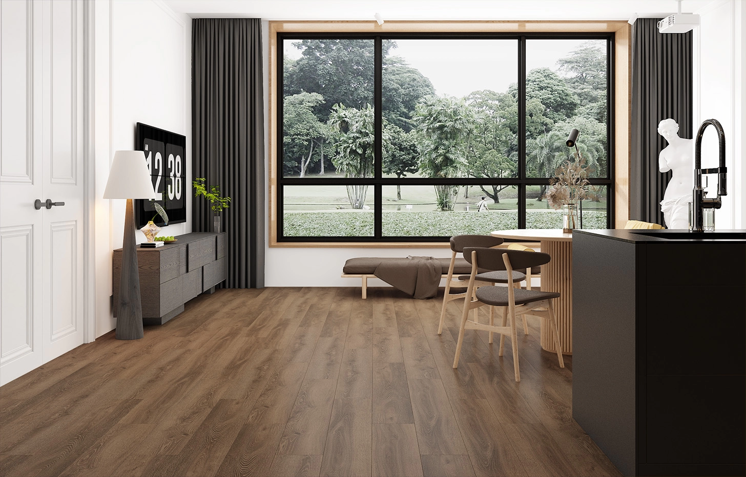 SPC Ламинат Stone Floor MSPC  Дуб Браунфилд DCF5-10 MР