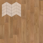 Паркет Елка Французская Lab Arte Chevron Дуб Рустик Прозрачное масло 400/313х150х14/3/60°
