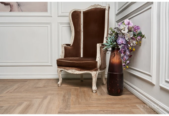 SPC VINILAM PARQUET Herringbone (ISOCORE) IS11122 Эрмитаж паркет