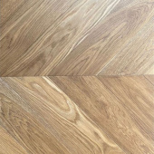 Паркет елка Deko Wood Urban Французская елка (45°) Дуб Smoked натур-селект, Лак 785 x 125 x 14 / 1.57м2