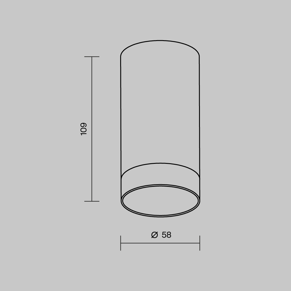 Уличный потолочный светильник Outdoor O500CL-L5W3K
