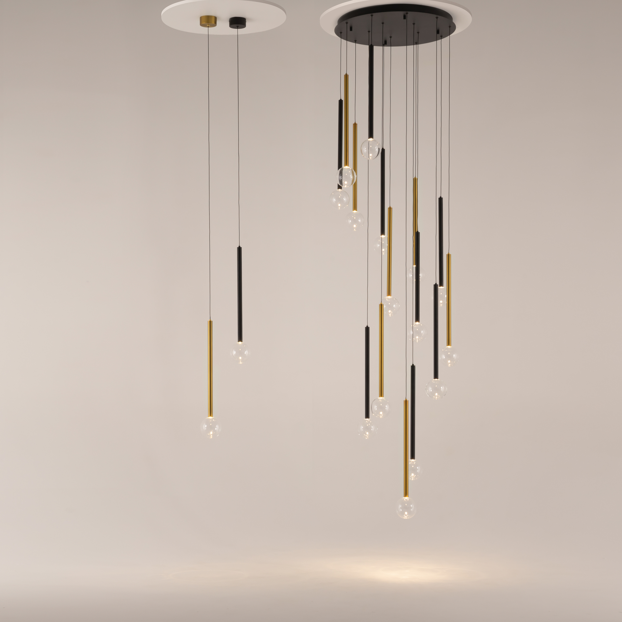 Подвесной светильник Maytoni MOD383PL-L40BBS3K