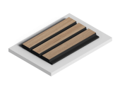 Стеновые Панели Hi Wood LV124 BR417K