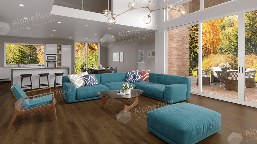 ПВХ-плитка Alpine Floor Liberty Loose Lay LVT Дуб Натуральный Изысканный ECO 23-4