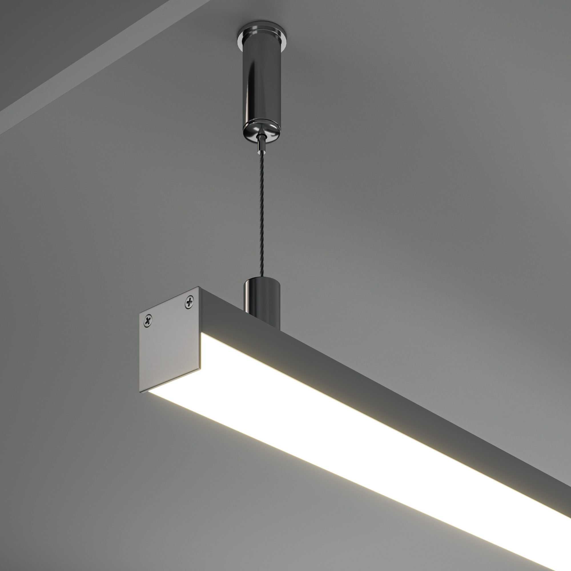 Профиль Led Strip ALM-2020B-S-2M