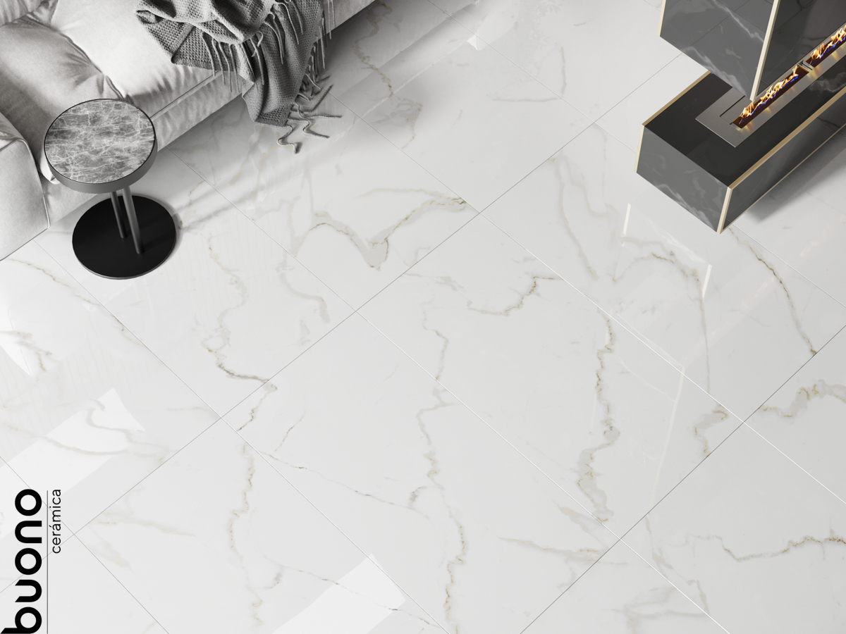 Керамогранит Buono Ceramica Marble Omega Exotica Glossy M4408P