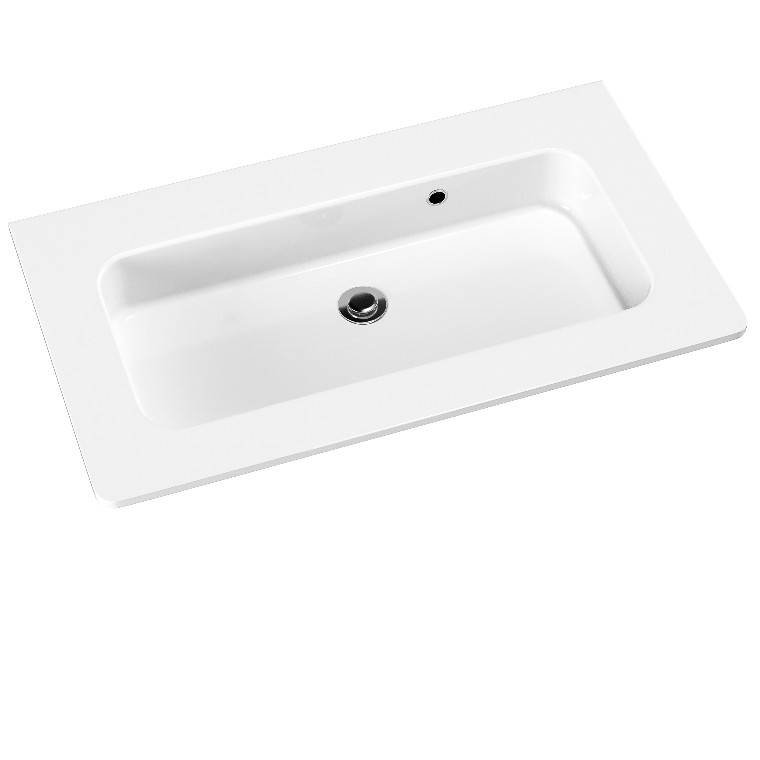 Тумба с раковиной Creto Bravo Gray 80 см