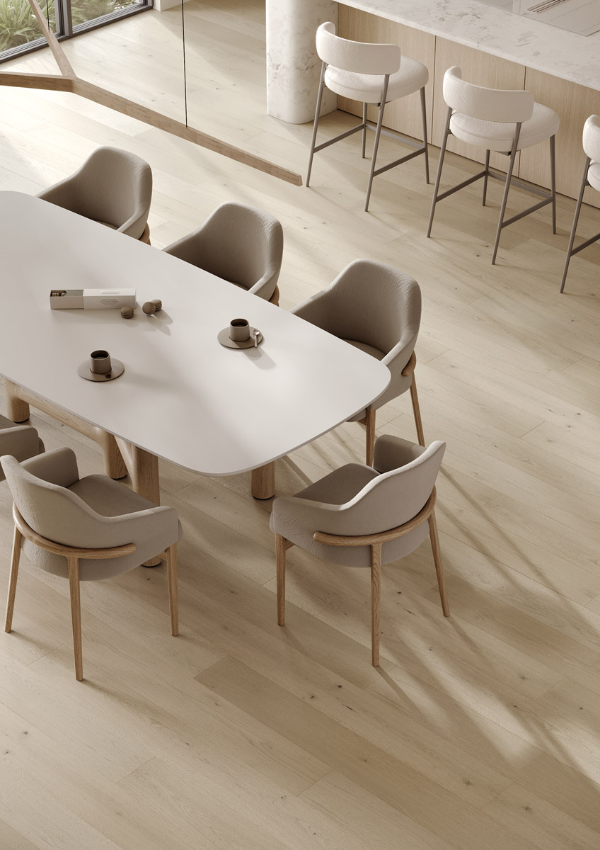 Кварцевый паркет Quartz Parquet Престиж  Дуб Маскарпоне 1258-06