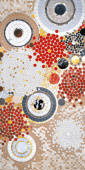 Керамогранит Декоративное панно MDetails Polka Burst (набор из 4шт. 60x120) 120x240
