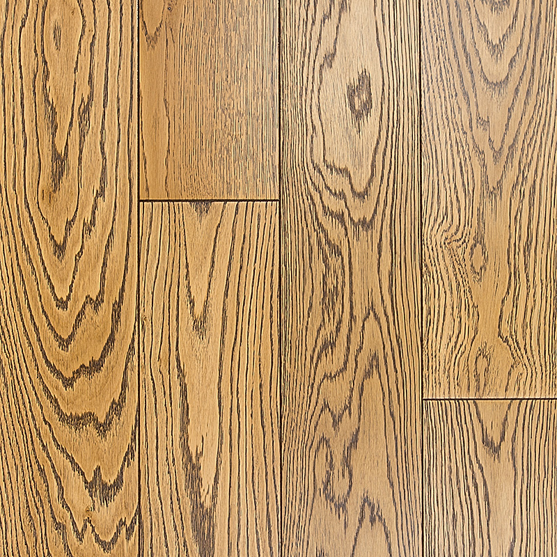 Инженерная доска CROWNWOOD Classic Arte 2-х слойная шип-паз Дуб Рюмеланж УФ-лак/Рустик/Браш 400..1500 x 175 x 15 / 1.313м2