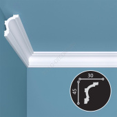 Карниз Bello Deco K8 45x30x2000