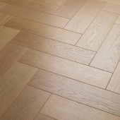 Паркет Елка Английская Royal Parket 400х110х13мм Дуб Натур Фаро лак