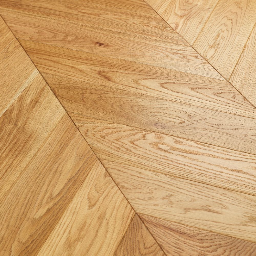 Паркет Елка Французская Lab Arte Chevron Дуб Натур Кольт лак 400/348х90х14/3/60°