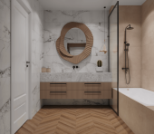 SPC Ламинат Tulesna Art Chevron SEGRETO 1011-6