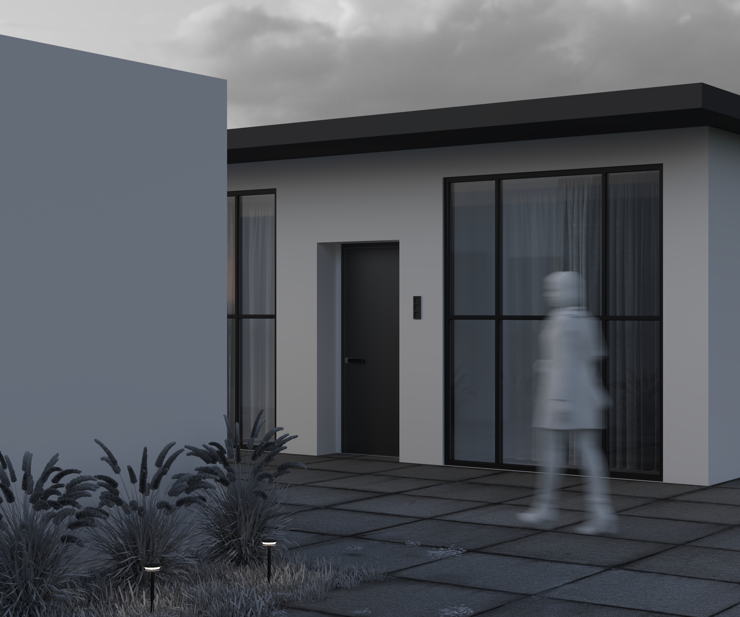 Ландшафтный светильник Outdoor O503FL-L4B3K