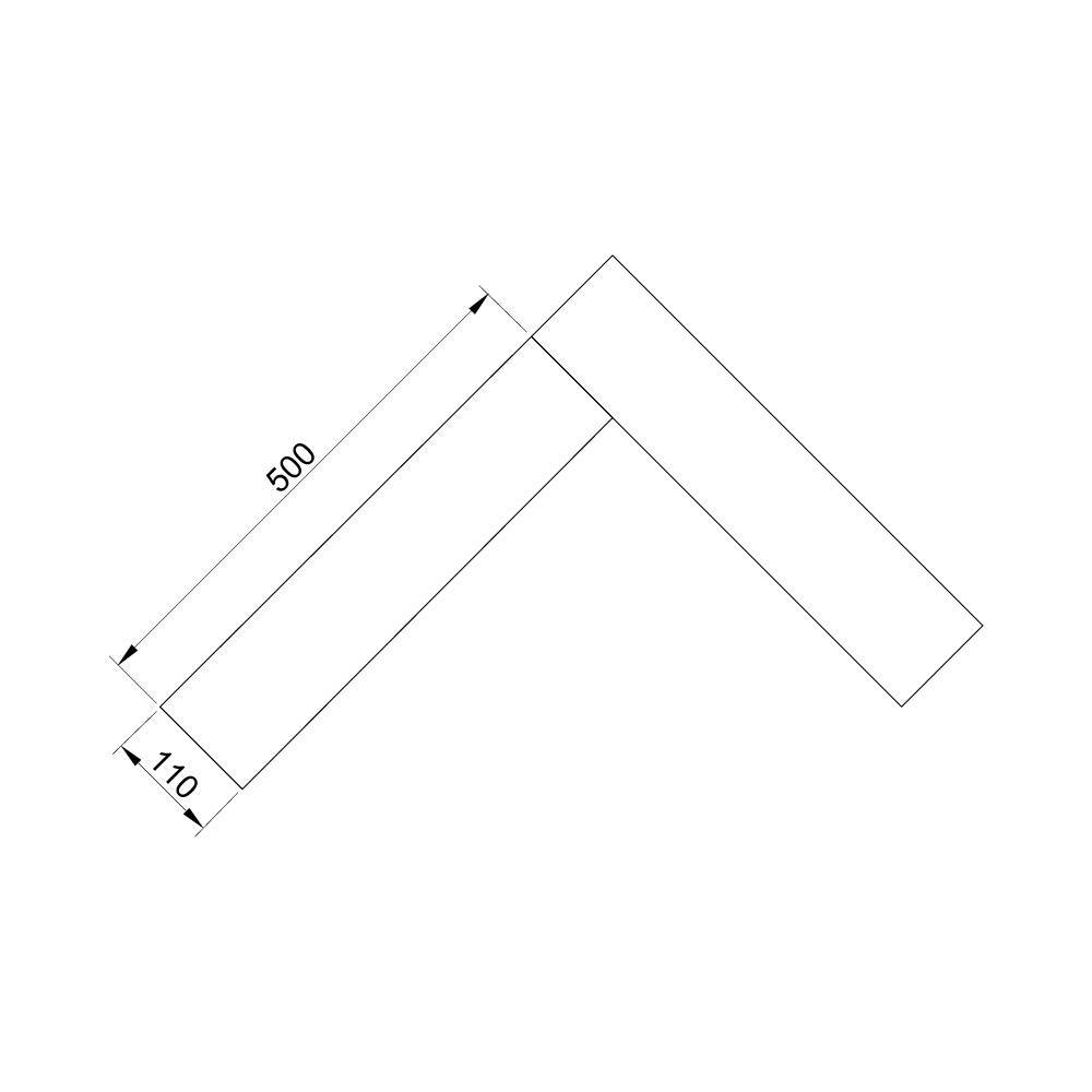 Паркет Елка Английская Lab Arte Angle Дуб Селект 1015 лак 500х110х14/3