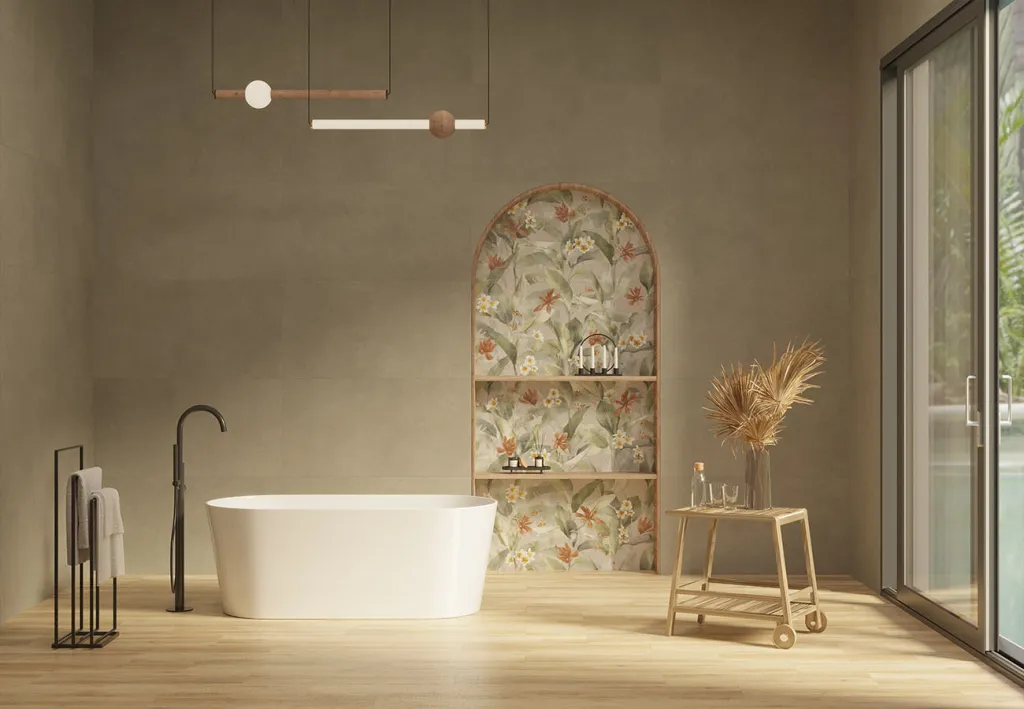 Керамогранит Passion 17536 зеленый ректификат 60x120