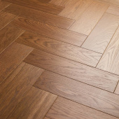 Паркет Елка Английская Royal Parket 490х125х13мм Дуб Натур Честер лак