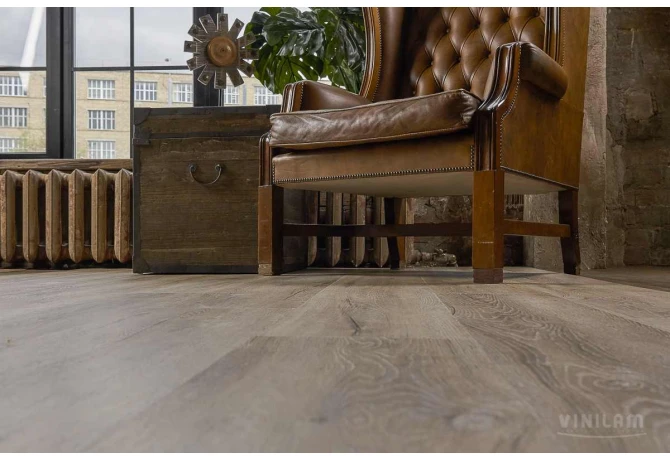 ПВХ-плитка CERAMO VINILAM XXL Дуб Женева 8870-EIR Glue