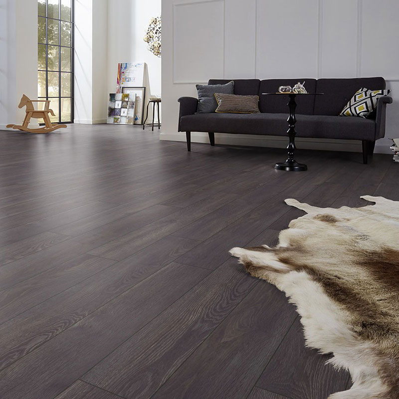 Ламинат Kronotex Aqua Amazone D6010 Дуб Эльба черный