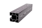 Столб заборный Deko Home Техно 100х100x3000 Графит