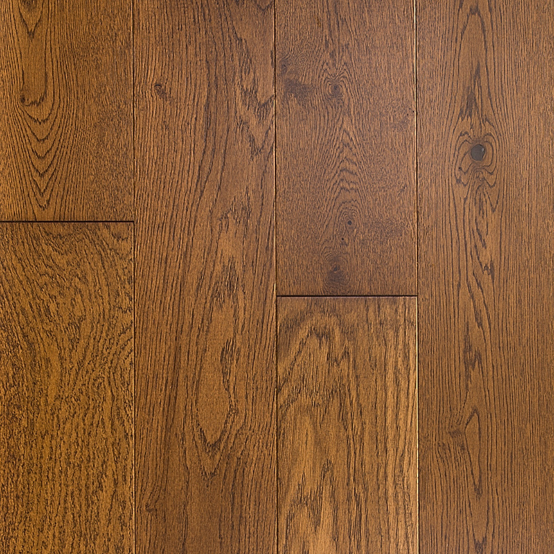 Инженерная доска CROWNWOOD Classic Arte 2-х слойная шип-паз Дуб Вильц УФ-лак/Рустик/Браш 400..1500 x 175 x 15 / 1.313м2