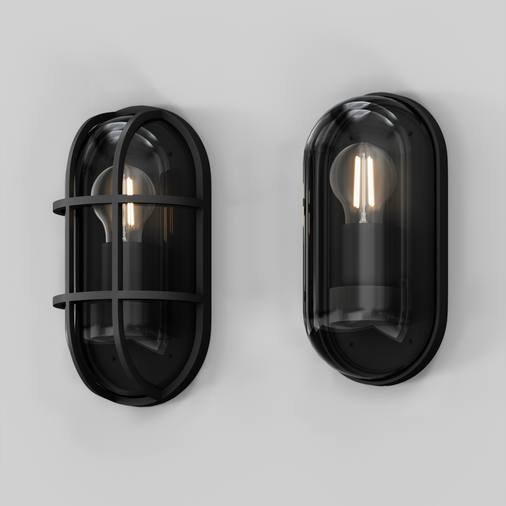 Уличный настенный светильник Outdoor O449WL-01GF