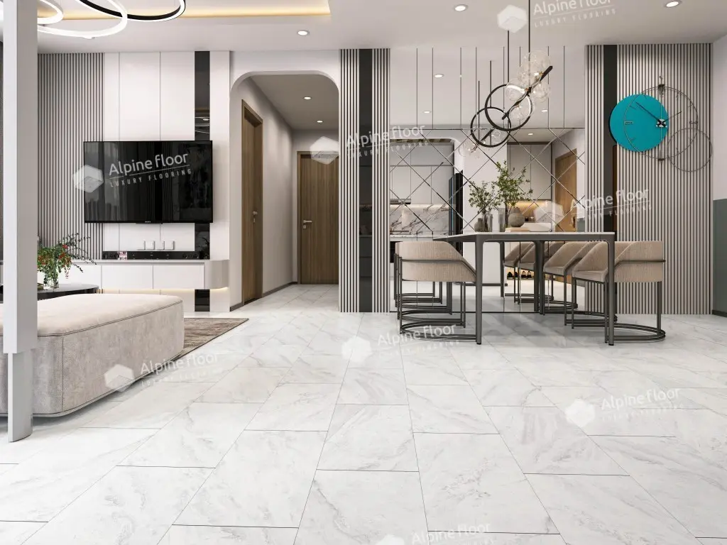 SPC Ламинат Alpine Floor SPC Stone Mineral Core ЕСО 4-17 Вердон 4V 43кл